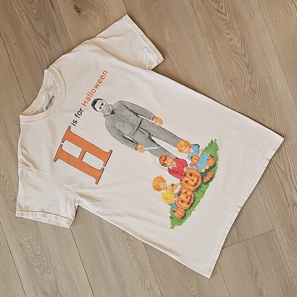 Halloween Michael‎ Meyers Graphic Dhort Sleeve T-Shirt, Small